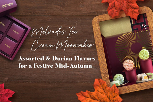 Melvados Ice Cream Mooncakes: Assorted & Durian Flavors for a Festive Mid-Autumn