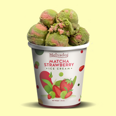 Matcha Strawberry Ice Cream