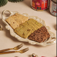 Pistachio Shortbread (No Sugar Added)