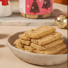 Almond Shortbread Jar (No Sugar Added)
