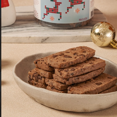 Chocolate Chip Shortbread Jar (No Sugar Added)
