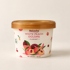 Melvados White Peach Oolong Sorbet 120ml (NEW!)