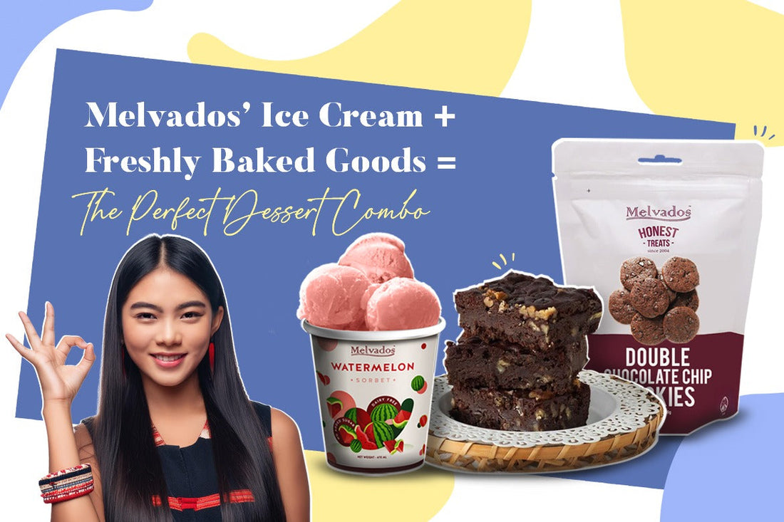 Melvados’ Ice Cream + Freshly Baked Goods = The Perfect Dessert Combo