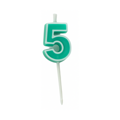 Number Candle 1pcs [Five]