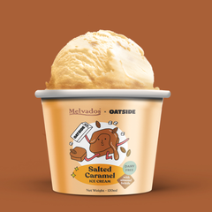 Melvados X OATSIDE Salted Caramel Ice Cream 120ml