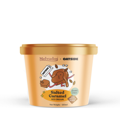 Melvados X OATSIDE Salted Caramel Ice Cream 120ml
