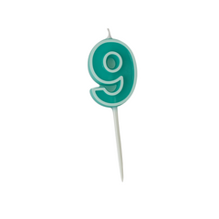 Number Candle 1pcs [Nine]