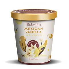 [Reduced Sugar] Mexican Vanilla Ice Cream - 470ml