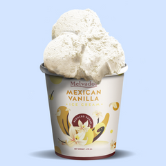 [Reduced Sugar] Mexican Vanilla Ice Cream - 470ml