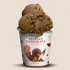 [No Sugar] Added Belgian Chocolate Ice Cream