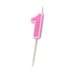 Number Candle 1pcs [One]