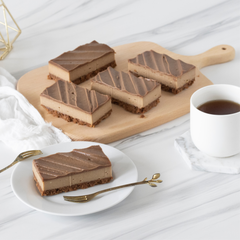 Chocolate Hazelnut Cheesecake Tray - 4pcs