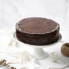 Chocolate Rainbow Cake