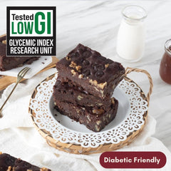 Diabetic Friendly - Low GI Brownie - 4pcs