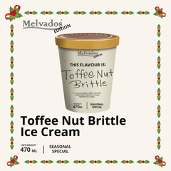 Toffee Nut Brittle Ice Cream 470ml