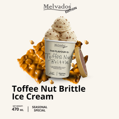 Toffee Nut Brittle Ice Cream 470ml