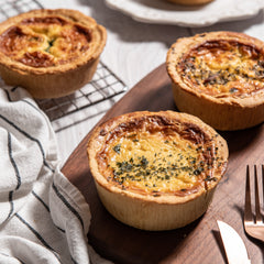 Turkey Ham & Spinach Quiche - 2pcs