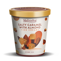 Salty Caramel Almonds Ice Cream - 470ml