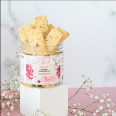 Almond Shortbread Jar (No Sugar Added)