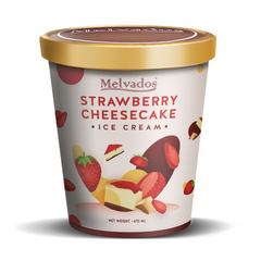 Strawberry Cheesecake Ice Cream - 470ml