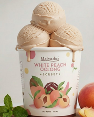 (NEW!) White Peach Oolong Sorbet