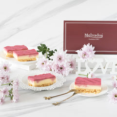 Yuzu Raspberry Cheesecake - 4pcs