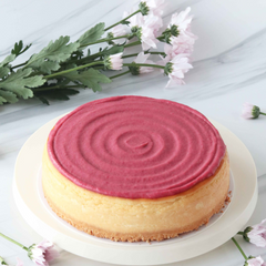 Yuzu Raspberry Cheesecake Round