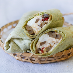 Egg White Mushroom Avocado Wrap - 6pcs