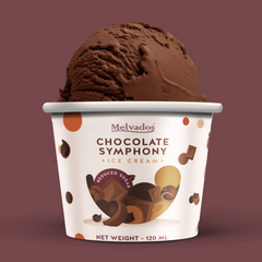 [Reduced Sugar] - Chocolate Symphony Ice Cream - 120ml