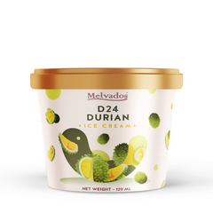 D24 Durian Ice Cream - 120ml