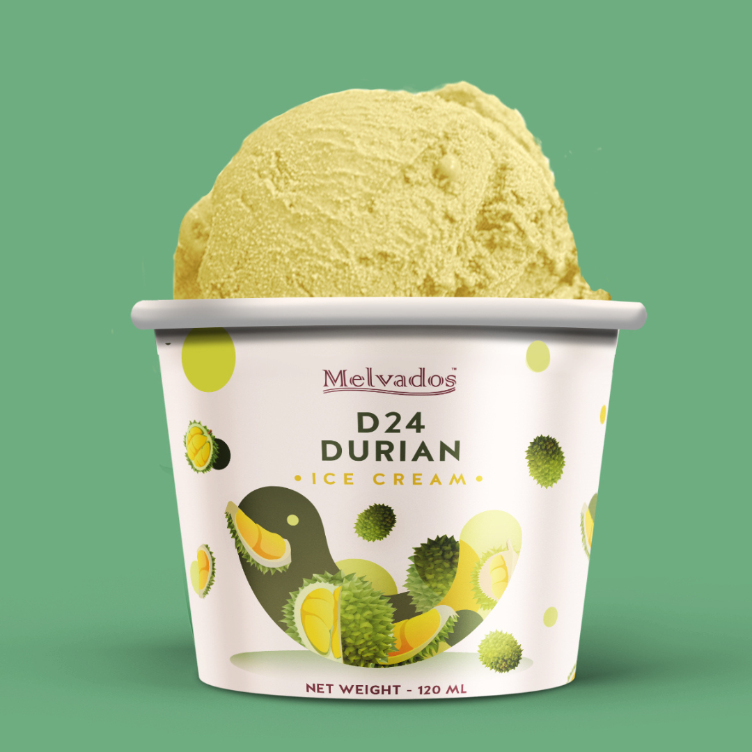 Durian Ice Cream Small Cup Durian Ice Cream Small Cup