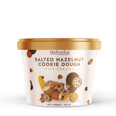 Salted Hazelnut Cookie Dough Ice Cream - 120ml