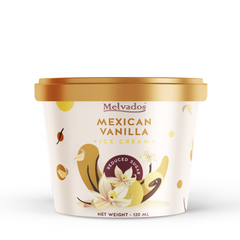 [Reduced Sugar] Mexican Vanilla Ice Cream - 120ml