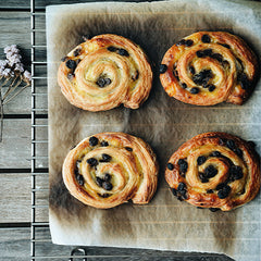 Raisin Swirls - 4pcs