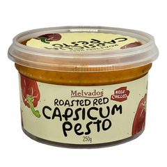 Roasted Red Capsicum Pesto - 250g