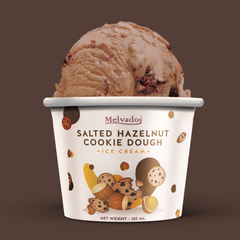 Salted Hazelnut Cookie Dough Ice Cream - 120ml