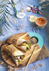 Wholemeal Tortilla Wrap - 6pcs