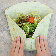 Spinach Tortilla Wrap - 6pcs