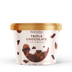 Triple Chocolate Ice Cream - 120ml