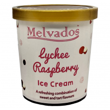 Lychee Raspberry Ice Cream 