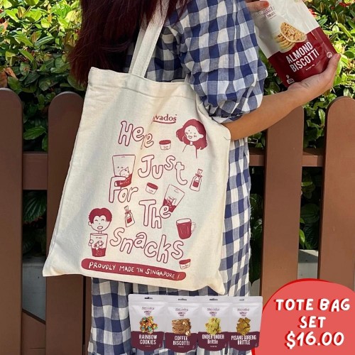 Online Exclusive! Tote Bag with Snacks Set! 